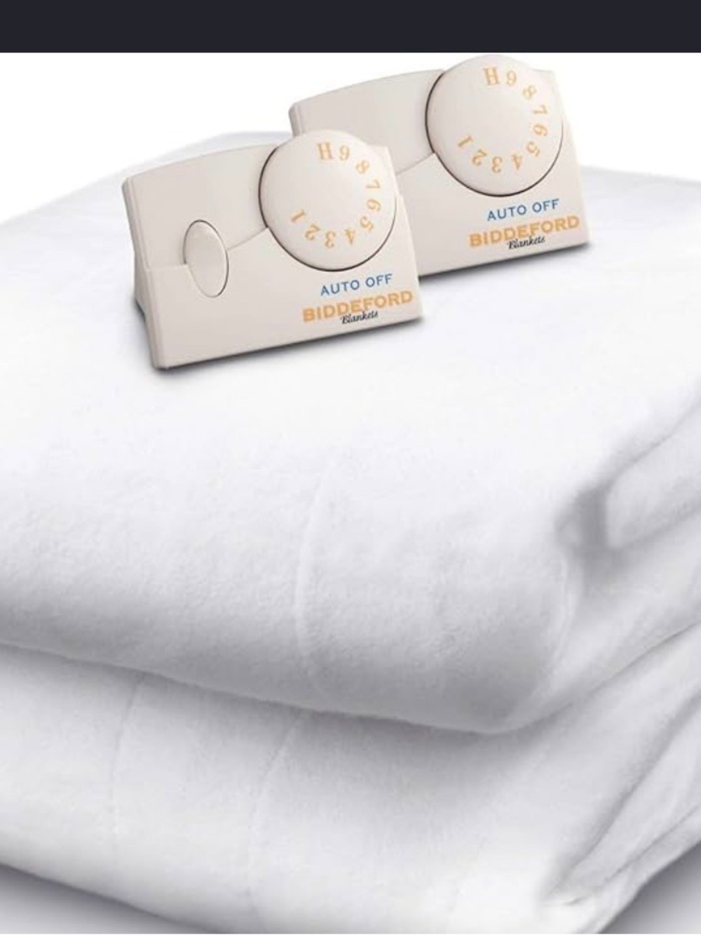 Biddeford Heated Mattress Pad with Auto-Off Controls
